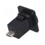 Соединитель гнездо usb c-спереди, вилка usb c-сзади CLIFF CP30211 (CP30211)