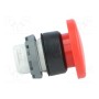 Переключатель кнопочный 1-позиционный ABB 1SFA611124R1001 (MPM1-10R)