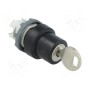 Переключатель поворотный с ключом 2-позиционный ABB 1SFA611282R1003 (M2SSK3-103)
