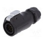 Вилка разъем круглый LUMBERG 0252 09 (0252-09)