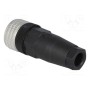Вилка m12 HIRSCHMANN 933139100 ELKA 4012 PG7 SCHWARZ (ELKA4012PG7)