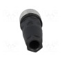 Вилка m12 HIRSCHMANN 933139100 ELKA 4012 PG7 SCHWARZ (ELKA4012PG7)