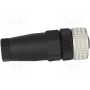 Вилка m12 HIRSCHMANN 933139100 ELKA 4012 PG7 SCHWARZ (ELKA4012PG7)