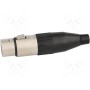 Вилка xlr AMPHENOL AC3F (AC3F)