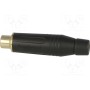 Вилка rca AMPHENOL ACJR-BLK (ACJR-BLK)