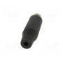Вилка rca AMPHENOL ACJR-BLK (ACJR-BLK)