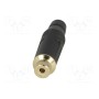 Вилка rca AMPHENOL ACJR-BLK (ACJR-BLK)