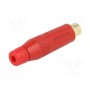 Вилка rca AMPHENOL ACJR-RED (ACJR-RED)