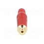 Вилка rca AMPHENOL ACJR-RED (ACJR-RED)