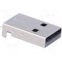 Вилка usb a CONNFLY DS1098-BN0 (USBA-LP/SMD)