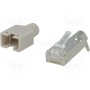 Вилка rj45 CONNFLY DS1123-13-P88TA-TME-006 (DS1123-13-P88TA)
