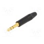 Вилка jack 6, 3мм NEUTRIK NP3X-B (NTR-NP3XB)