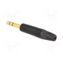Вилка jack 6, 3мм NEUTRIK NP3X-B (NTR-NP3XB)