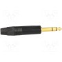 Вилка jack 6, 3мм NEUTRIK NP3X-B (NTR-NP3XB)