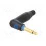 Вилка jack 6, 35мм AMPHENOL TM1RBJ-AU (TM1RBJ-AU)