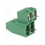 Зажимная рейка для печатных плат угловой 90° DEGSON ELECTRONICS DG127A-5.08-04P-14-00AH (DG127A-5.08-04P)