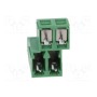 Зажимная рейка для печатных плат угловой 90° DEGSON ELECTRONICS DG127A-5.08-04P-14-00AH (DG127A-5.08-04P)