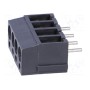 Зажимная рейка для печатных плат угловой 90° DEGSON ELECTRONICS DG300-5.0-04P-11-00A(H) COLOR GREY (DG300-5.0-4P11A)