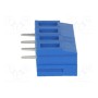 Зажимная рейка для печатных плат угловой 90° DEGSON ELECTRONICS DG305-7.5-04P-12 (DG305-7.5-04P-12)