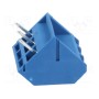 Зажимная рейка для печатных плат угловой 45° DEGSON ELECTRONICS DG330-5.0-03P-12-00A(H) (DG330-5.0-3P12)