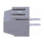 Зажимная рейка для печатных плат угловой 90° DEGSON ELECTRONICS DG381-3.81-02P-11-00A(H) (DG381-3.81-2P11)