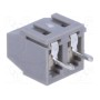 Зажимная рейка для печатных плат угловой 90° DEGSON ELECTRONICS DG381-3.81-02P-11-00A(H) (DG381-3.81-2P11)