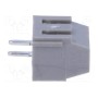 Зажимная рейка для печатных плат угловой 90° DEGSON ELECTRONICS DG381-3.81-02P-11-00A(H) (DG381-3.81-2P11)