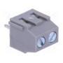 Зажимная рейка для печатных плат угловой 90° DEGSON ELECTRONICS DG381-3.81-02P-11-00A(H) (DG381-3.81-2P11)