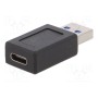 Адаптер Goobay 45400 (USB.C-F-A-M-BK)