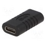 Адаптер Goobay 45401 (USB.C-F-F-BK)