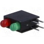 LED в корпусе красный/зеленый KINGBRIGHT ELECTRONIC L-710A8EB1I1GD (L-710A8EB-1I1GD)