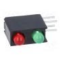 LED в корпусе красный/зеленый KINGBRIGHT ELECTRONIC L-934MD1I1GD (L-934MD-1I1GD)
