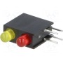 LED в корпусе красный/желтый KINGBRIGHT ELECTRONIC L-934EB1Y1ID-RV (L-934EB-1Y1ID-RV)