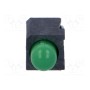 LED в корпусе зеленый 34мм KINGBRIGHT ELECTRONIC L-138A8QMP1GD (L-138A8QMP-1GD)