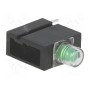 LED в корпусе зеленый 3мм MENTOR 1808.8035 (1808.8035)