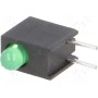 LED в корпусе зеленый 3мм KINGBRIGHT ELECTRONIC L-7104EW1GD (L-7104EW-1GD)