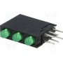 LED в корпусе зеленый 3мм KINGBRIGHT ELECTRONIC L-7104SA3GD (L-7104SA-3GD)
