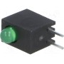 LED в корпусе зеленый 3мм KINGBRIGHT ELECTRONIC L-934CB1GD-RV (L-934CB-1GD-RV)