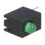 LED в корпусе зеленый 3мм KINGBRIGHT ELECTRONIC L-934CB1GD-RV (L-934CB-1GD-RV)