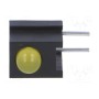 LED в корпусе желтый 34мм KINGBRIGHT ELECTRONIC L-1384AL1YD (L-1384AL-1YD)