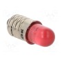 Лампочка LED красный POLAM-ELTA LR-E10-24ACDC (LR-E10-24AC-DC)