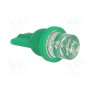 Лампочка LED зеленый T08 OPTOSUPPLY OST08WG01GD-G5DUT8C1A (OST08WG01GD-G5DUT8)