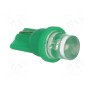 Лампочка LED зеленый T08 OPTOSUPPLY OST08WG01GD-G5DUT8E1A (OST08WG01GD-G5T8)