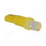 Лампочка LED желтый T5 OPTOSUPPLY OST05WG01GD-Y5RUT5E1B (OST05WG01GD-Y5T5)