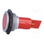 Индикаторная лампа LED плоский SIGNAL-CONSTRUCT SMFP 30H0249 (SMCP30049)