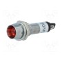 Индикаторная лампа LED вогнутый NINIGI IND8-24R-B (IND8-24R-B)