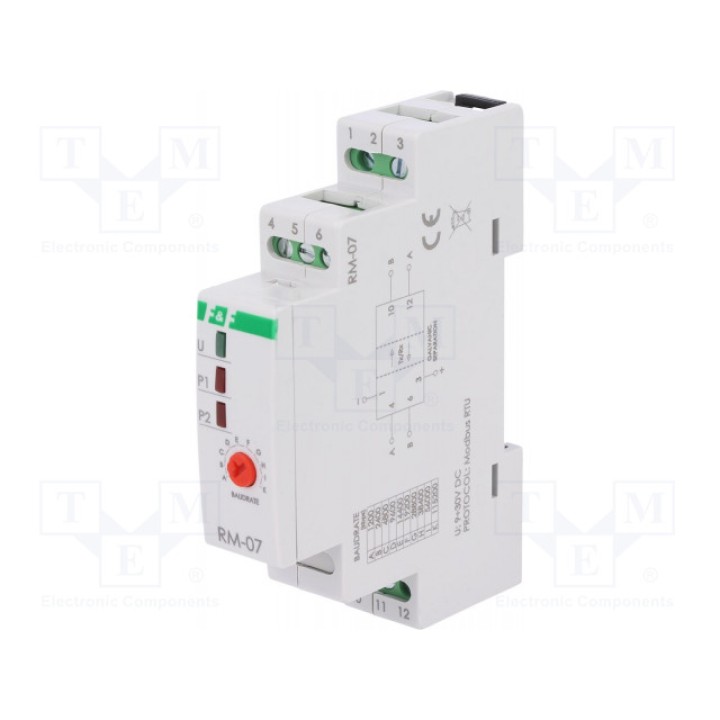 Converter signal separator/amplifier din F&F RM-07 (RM-07)