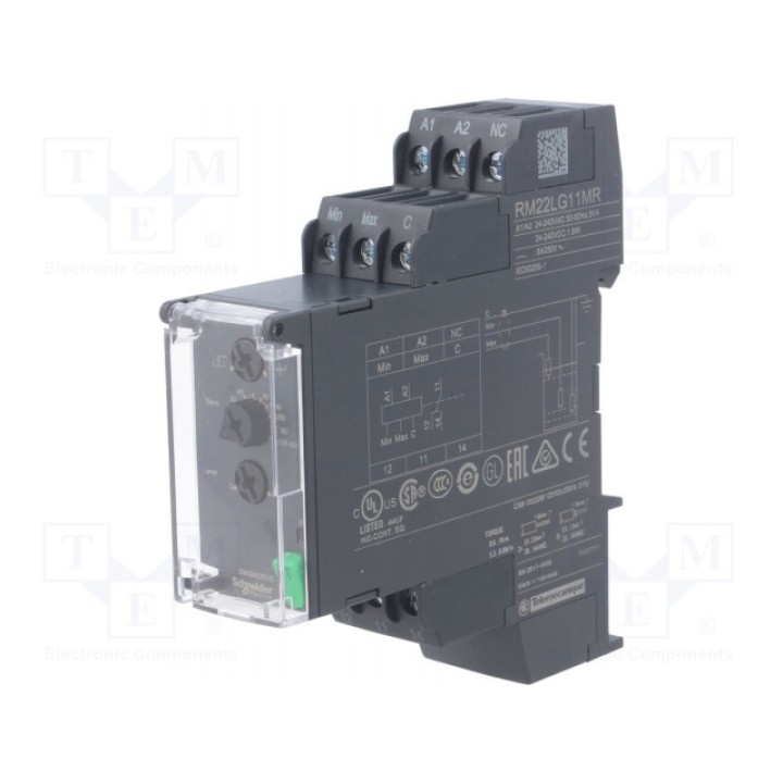 Реле контроля уровня жидкости SCHNEIDER ELECTRIC RM22LG11MR (RM22LG11MR)