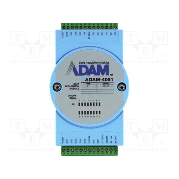 Промышленный модуль цифровой вход кол-во портов 1 ADVANTECH ADAM-4051-BE (ADAM-4051)