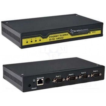 Промышленный модуль сервер последовательных портов 5÷30вdc BRAINBOXES ES-701